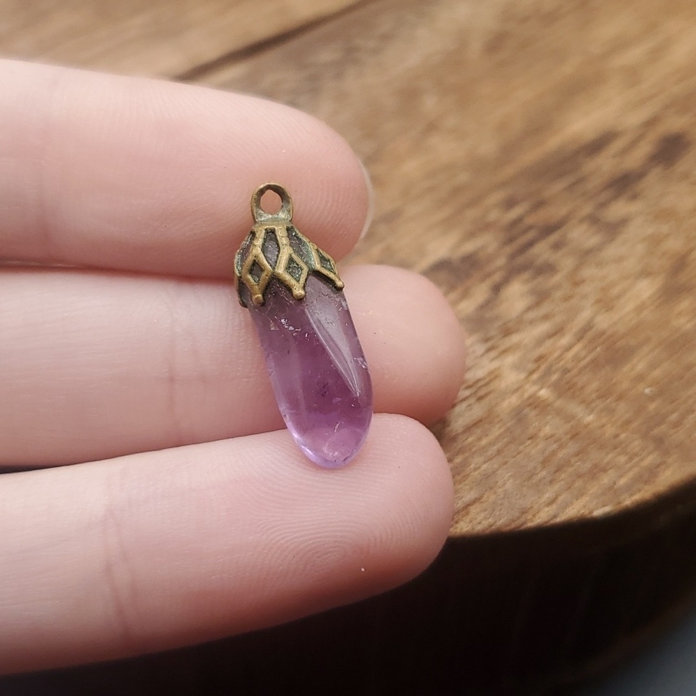 Imperial amythest pendant